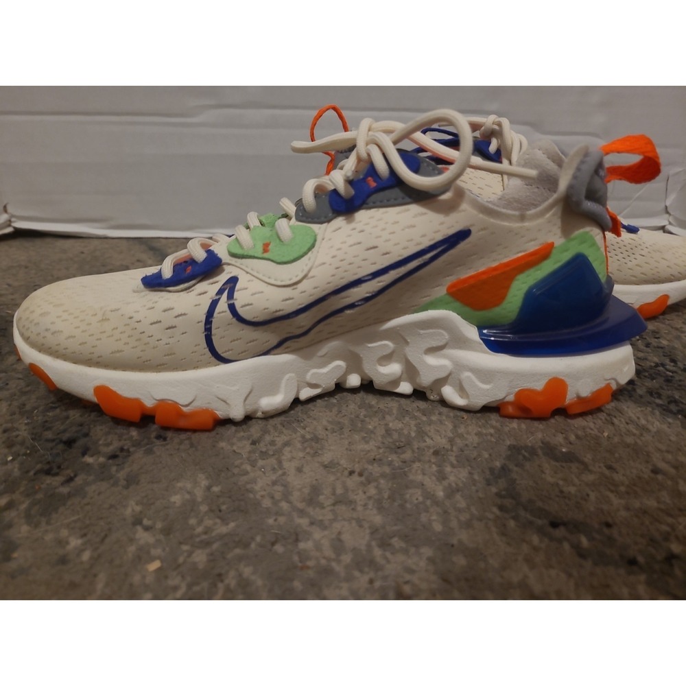 Nike React Vision Womens Size 6.5 Sneakers Pale Ivory C17523-104 - Picture 10 of 16